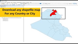 How to download any shapefile map [For City or Country] screenshot 4