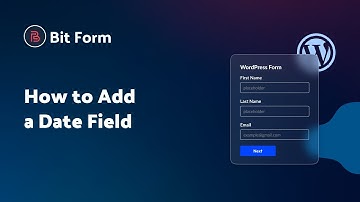How to Add a Date Field in Bit Form (Step-by-Step Tutorial)📅