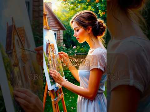 Ты создаёшь свою реальность! #открытка #music #remix #красота #аффирмации #ты 