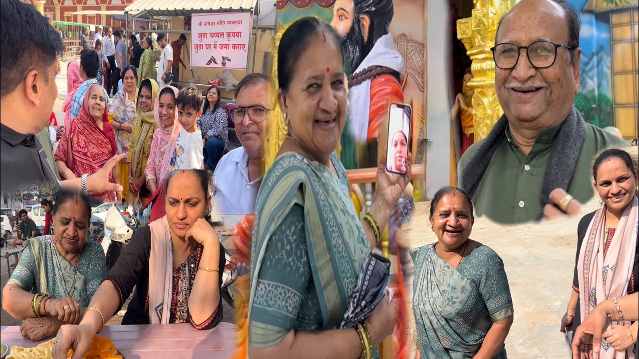 બાને દ્વારકાધીશના મંદિરની ટ્રાફિક માથી બહાર કાઢવામાં મુશ્કેલ થઈ. નાગેશ્વર મંદિરે વ્યુવર્સ મળી ગયા.. 