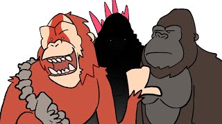 Look at this monkey (Godzilla x Kong animated)