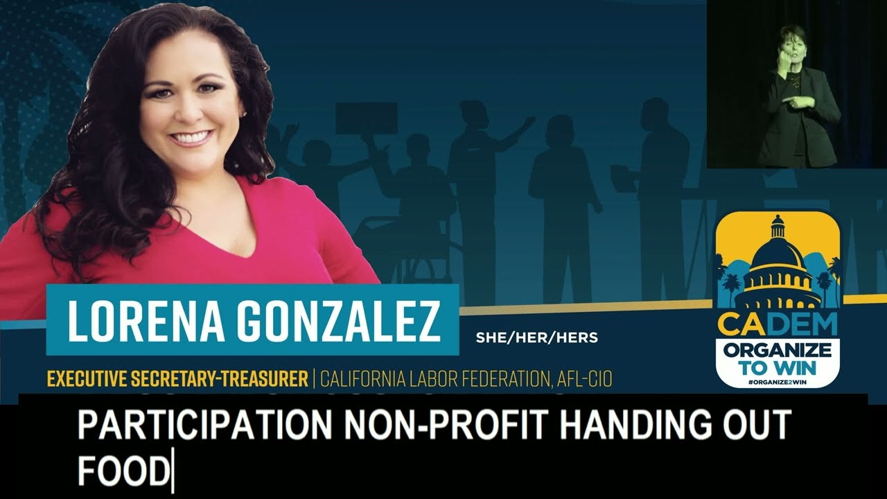 November 2023 Endorsing Convention | Lorena Gonzalez