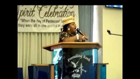 Guest Speaker --Elder Gloria Pittman