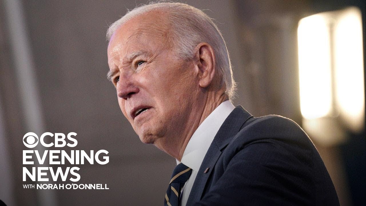 ⁣CBS News poll shows most Americans disapprove of Biden's handling of Israel-Hamas war