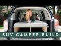 I turned my suv into a camper  easy diy platform build