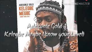 Adekunle Gold - Kelegbe Megbe (know your Level) - Lyrics video