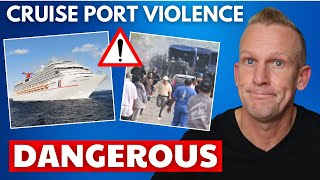 CRUISE CHAOS: Violence Forces Port Cancellations (Top 10 Cruise News)