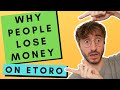 Etoro - Why 71% lose money when trading CFDs