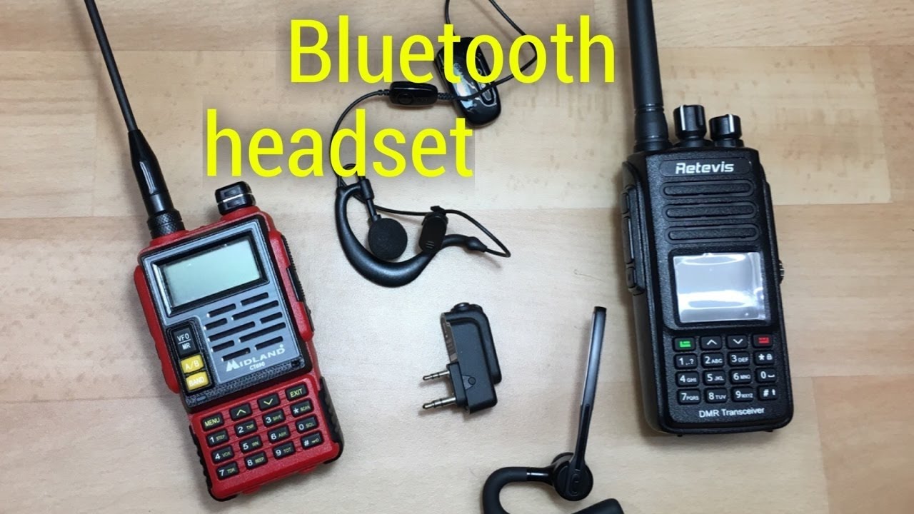 auricolare bluetooth per radiotrasmittenti e smartphone Bluetooth dongle -  YouTube