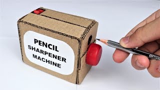 How To Make Pencil Sharpener Machine from cardboard by BOKIN 26,828 views 5 years ago 3 minutes, 15 seconds