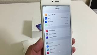 SoftBank iphone6 plus unlocked using Rsim11