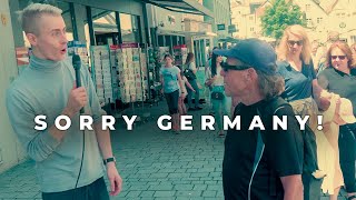 When Street interviews goes wrong in Germany by yourtruebrit 10,268 views 1 year ago 3 minutes, 25 seconds