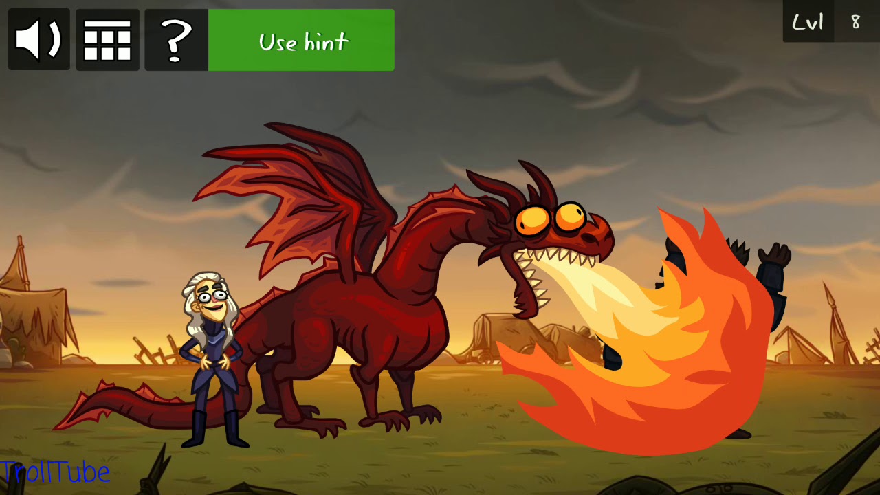 Troll Face Quest Game of Trolls Level 8 Walkthrough YouTube
