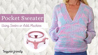 Addi Knitting Machine Pullover - Yay For Yarn