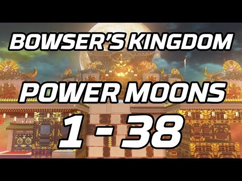 Vídeo: Super Mario Odyssey Bowser Kingdom Power Moons: Dónde Encontrar Bowser Kingdom Moons