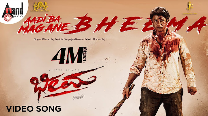 Aadi Baa Magane Bheema | Video Song | Vijaya Kumar | Charan Raj | Krishna Sarthak | Jagadeesh Gowda