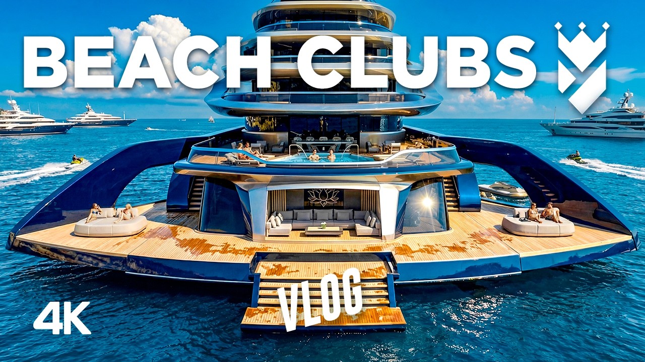 ⁣Beach Clubs on Yachts: Explained