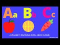 Educational Video – Alphabet Drawing with ABCD Rhyme
