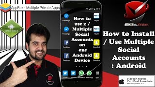 How to use Multiple Social Accounts - Android screenshot 2