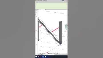 Sketch Structure Slanted Column in Revit #subscribe #foryou #viral #revit