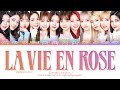 IZ*ONE "La Vie en Rose (Japanese Ver.)" lyrics (Color Coded Eng/Rom/Kanji)