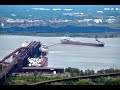 Backing Out of Hallett, Busy  busy day at CN! The John G Munson Duluth  Departure  Sept. 02, 2021