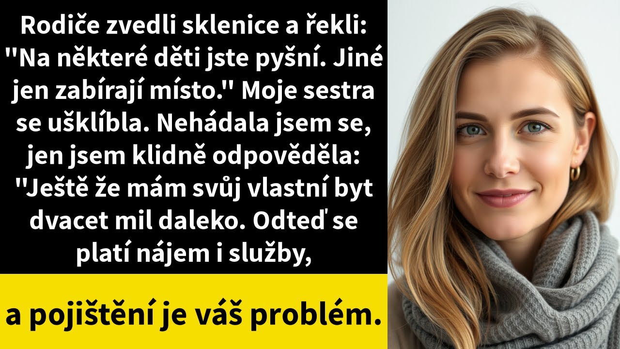 Rodiče zvedli sklenice a řekli: 