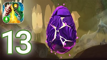 Hungry Dragon - Gameplay Walkthrough Part 13 - Opening 50 Purple Eggs (iOS, Android)