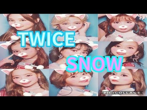 Twice メンバーのsnow集 Youtube