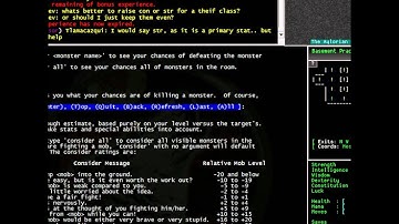 Skills and Spells Training - Killing your very first monster in Aardwolf MUD!