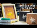 Screen Print with Simple Tools