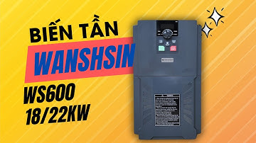 Biến tần Wanshsin WS600 18kW/22kW tải nặng | WS600-4T018GB-022PB