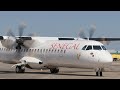 Take-off from Ziguinchor ATR72-600 Air Sénégal