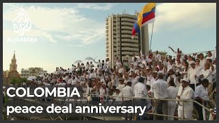 Colombia marks five years since FARC peace deal