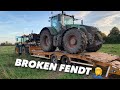 Day568 #OLLYBLOGS BROKEN FENDT NOT A VERY PRODUCTIVE DAY LEVELLING GROUND #AnswerAsAPercent