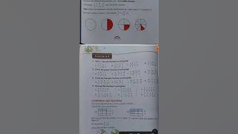 Maths class -3  chapter -6  fraction exercise -6.4