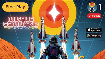 Missile Command: Recharged (iOS, Android) - First Play - Part 1