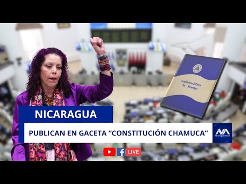 Nicaragua: Publican “Constitución