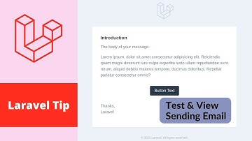 Laravel Tip - Test and View Email Locally and On Third Party Website For Free