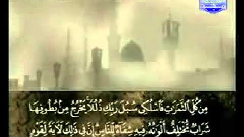 سورة النحل كاملة الشيخ القارئ علي الحذيفي