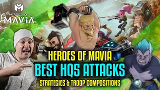 Heroes of Mavia: HQ5 Best Attack Strategy screenshot 3