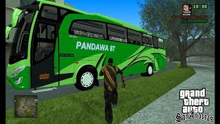 GTA EI| Indonesian Bus| Mod Bus Pandawa 87 Jalan-Jalan ke Suramadu