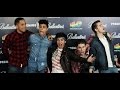 Capture de la vidéo Lacajadmusica.org | Midnight Red "Interview" "Premios 40 Principales" | Diciembre 2014