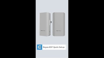 How to setup Reyee Wireless Bridge (EST Series) in ONE MINUTE