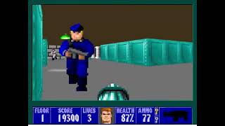 Wolfenstein 3D Untergang Part 1 (accidentally interrupted recording, see description for next video)