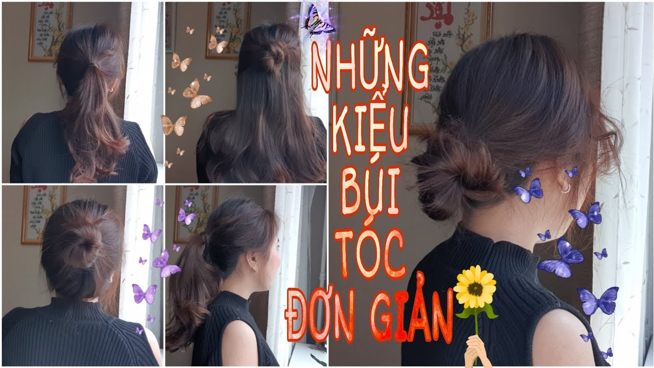 Những Kiểu Búi Tóc Style Hàn Quốc Đơn Giản| Simple Bun Korean Hairstyles | Tổng quát các kiến thức về các kiểu búi tóc hàn quốc chuẩn nhất