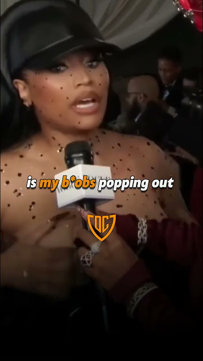 Download lagu Nicki Minaj's b*obs pooping out is the only unplanned thing about her look 😂#shorts