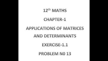 #12TH MATHS EXERCISE 1.1 Q.no 13# Given A=1   -1 ......, find a matrix such that A X B = C....#TAMIL