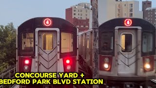 Concourse Yard Trains In Action! + Bedford Park Blvd & Burnside Ave | September 2025 | Part 1
