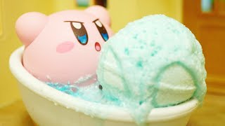 kirby surprise toy! 「kirby's BATH BALL3」星のカービィストップモーションアニメ 「バスボール3」